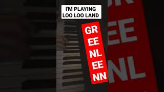 I'M PLAYING LOO LOO LAND 🎶 | Helluva Boss | LOO LOO LAND | MUSIC ON PIANO | #Shorts