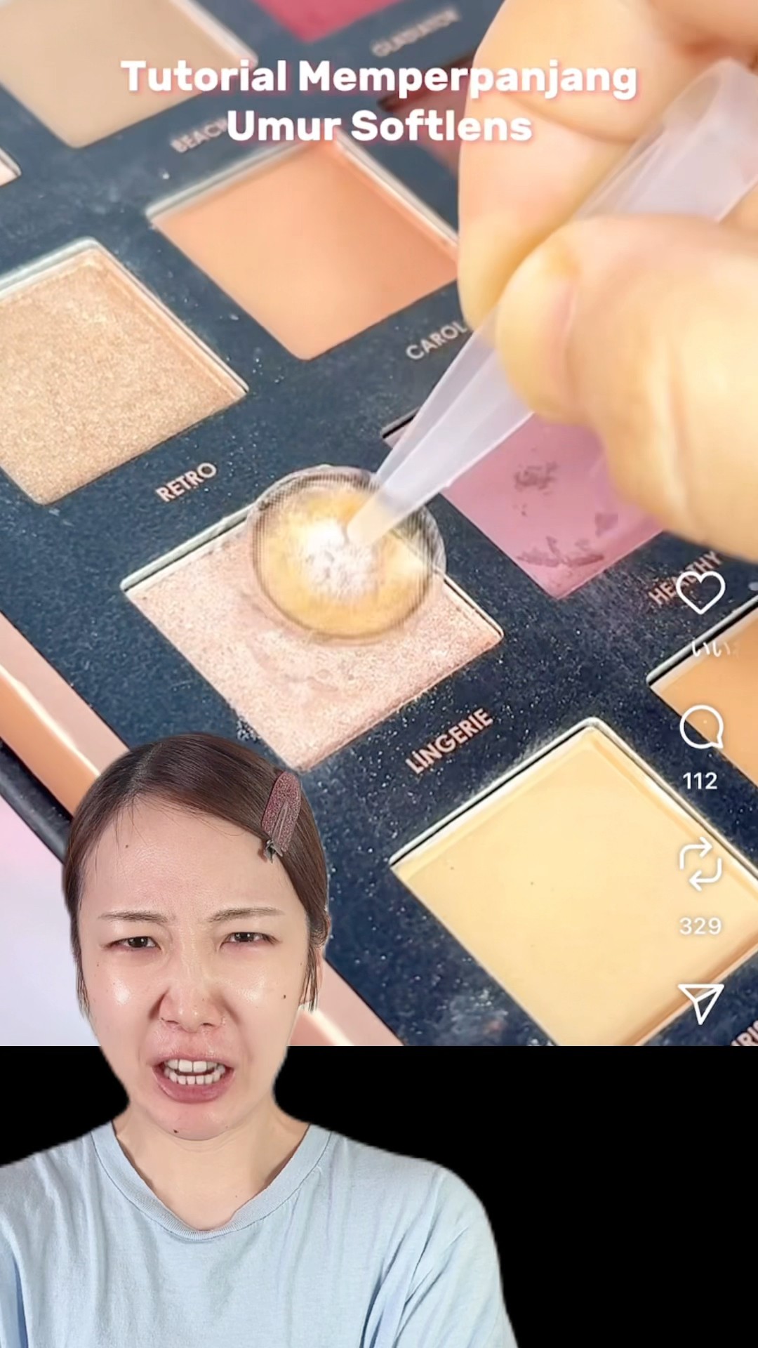 Apparently the ultrasonic cleaner specifically for colored contact