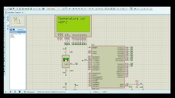 Measure temperature from LM35 sensor, and 10-bits ADC in AVR atmega32