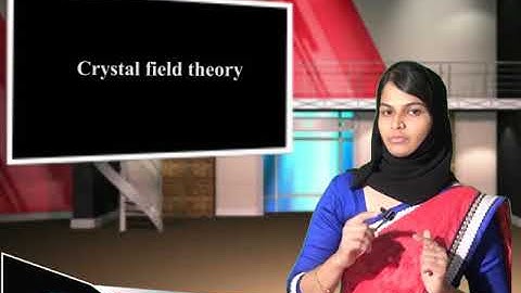 SDM E-Learning: Crystal Field theory (Nafeesath)