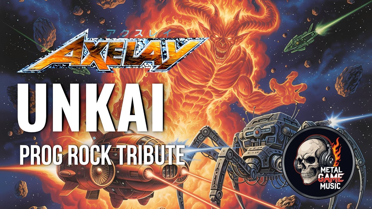 Unkai (Axelay) 1st BGM: Progressive Rock Tribute | Cinematic & Atmospheric SNES Reimagining
