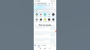 HOW TO ZOOM YOUR CHROME PAGE  #android  #chrome