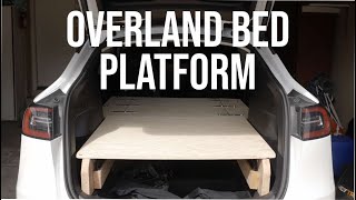 Tesla Model Y Overland DIY Camper Build