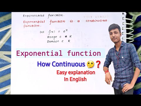 Prove that exponential