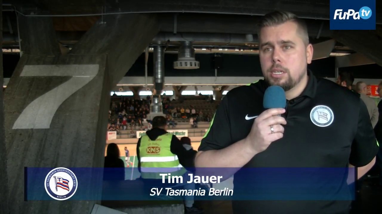 Tim Jauer heißt der neue SV Tasmania Berlin Coach (06.01.18) Tim Jauer heißt der neue SV Tasmania Berlin Coach (06.01.18) #1