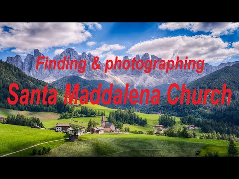 Travel in Italy  | Road trip | Santa Maddalena Church | Places To Visit In Italy | 4k - Travel video