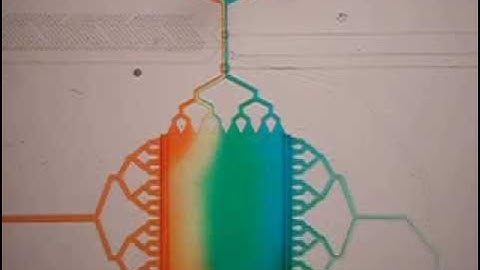 Microfluidic device with microvalves (chamber area) [Folch lab]