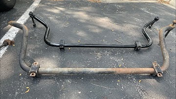 How to replace front sway bar, links and bushings chevy/gmc Silverado/Sierra