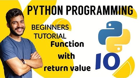 python functions with return value and void the 10 @programmingwithsalamiabdullahi