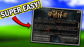 How To Install Project Diablo 2 in 2024