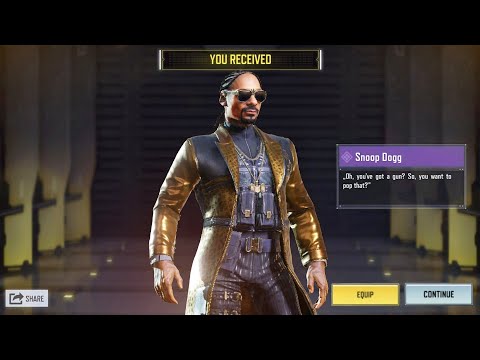 Snoop Dogg ganha skin natalina em atualização de CoD Mobile