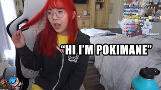 Lily becomes Pokimane