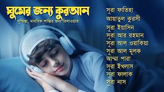 Peaceful Quran Recitation All Night Long | Ayatul Kursi, Yasin, Rahman, Waqia, Al-Mulk & More