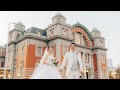 한일부부의 일본 결혼식 웨딩무비 영상💐부모님들의 감동적인 영상편지,,💌日韓夫婦の結婚式ダイジェストムービー💐両家の親からの感動メッセージ💌 【大阪中央公会堂結婚式】