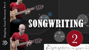 How To Write Chord Progressions #2 - Songwriting Essential Tips using Mapping Tonal Harmony Pro 8