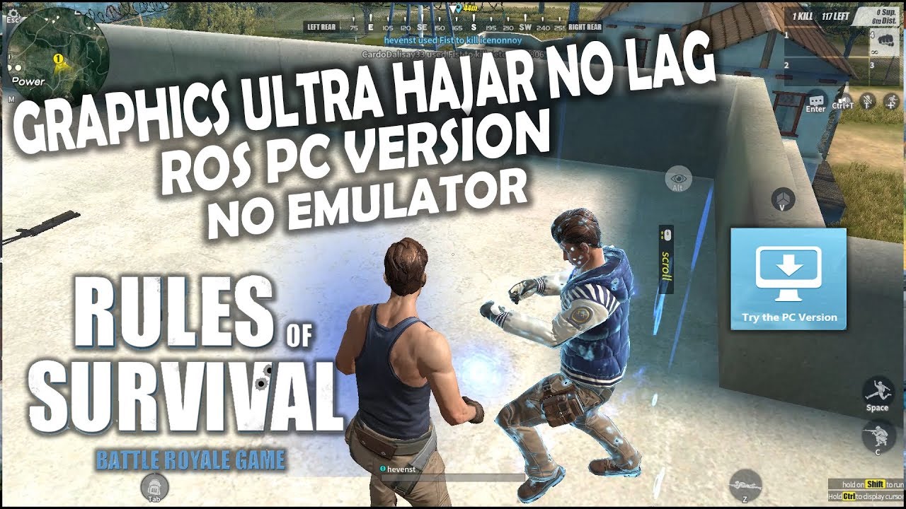 rovpc  Update  TUTORIAL DOWNLOAD RULES OF SURVIVAL DI PC TANPA EMULATOR, NO LAG! UDAH KAYAK PUBG BELOM?