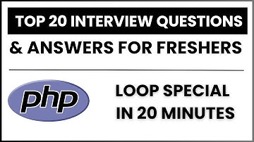 Top 20 PHP interview questions and answers for freshers #php #phpdeveloper