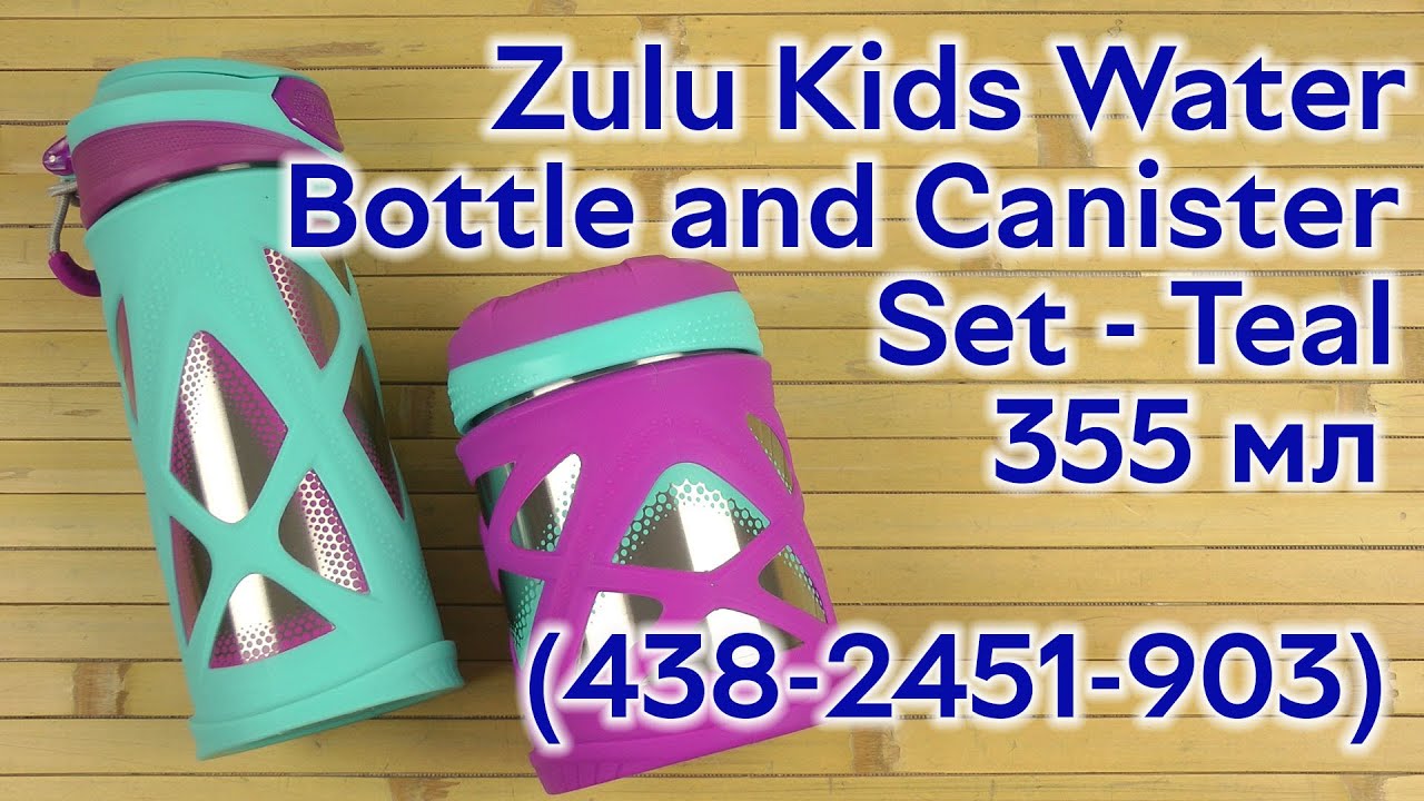 Zulu ZULU Echo Kids Vacuum Insulated Stainless Steel Water Bottle