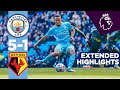 EXTENDED HIGHLIGHTS | Man City 5-1 Watford | Jesus & Rodri Goals!