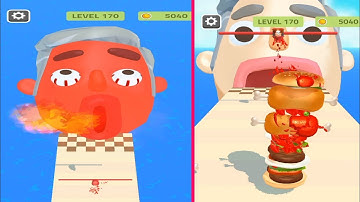 Sandwich Runner  All Levels Android iOS Gameplay Walkthrough 4K 86 #part51