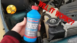 BlueDevil Radiator and Block coolant leak
