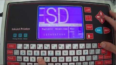 A180 Coding machine debugging video