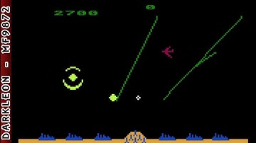 Atari 5200 - Missile Command © 1982 Atari - Gameplay