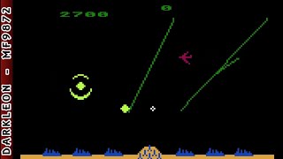 Famous Atari 5200 - Missile Command © 1982 Atari - Gameplay Profile