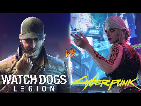 Cyberpunk 2077: Watch Dogs Legion VS Cyberpunk 2077 | Game Graphics Comparison PC