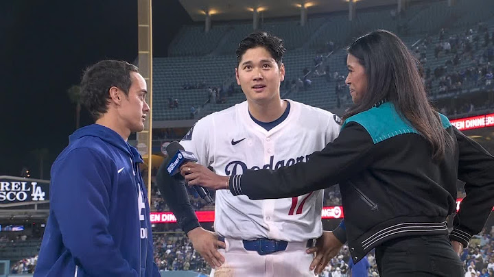 Shohei Ohtani reacts to hitting a WALK-OFF home run vs. the Atlanta Braves | ESPN MLB