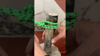 How to make a simple knot on a rope #ropeknottutorial #tutorial #youtubeshorts #diycrafts