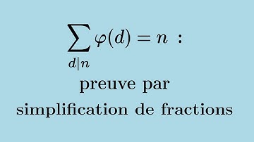 Somme des indicatrices d