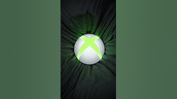 Xbox logo animation. Cloth simulation Blender #shorts