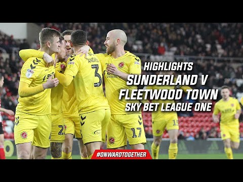 Sunderland Fleetwood Town Goals And Highlights