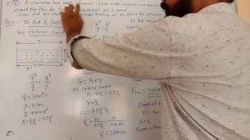 Problem based on Gradually varied flow