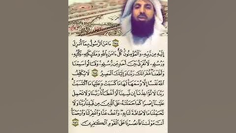 فضل خواتيم سورة البقرة ....الشيخ فيصل الهاشمي حفظه الله 🌿❤🌿