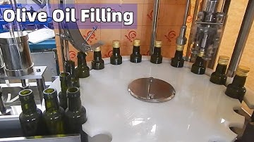 Olive Oil Filling Capping Labeling Machine