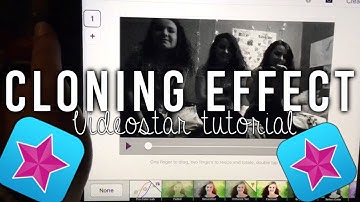 cloning effect tutorial♥️|videostar tutorial