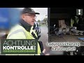 "KOMPLETT LOSE!" 😱 Polizei entdeckt waghalsige Ladungssicherung! | Achtung Kontrolle