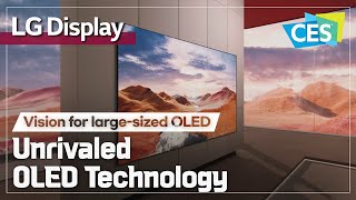 [CES 2024] LG Display’s unique OLED technology! | Vision for large-sized OLED