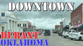 Durant - Oklahoma - 4K Downtown Drive