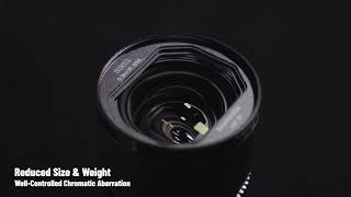 Sirui Lente Anamorfica Saturn 35mm T2.9 1.6X Carbonio DJI DL (Neutral Flare) Video