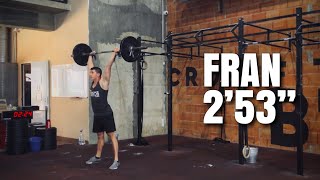 Fran 2’53” - Kavasánszki Péter @CrossFit B’Bros2