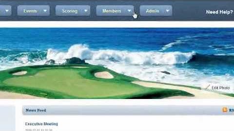Manage Members, And Member Profile - Golf Group Manager Video Tutorial Series
