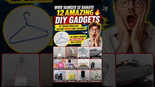Ek Simple Hanger Se Ye Sab Ban Sakta Hai? 🔥 #creative #diy #hacks