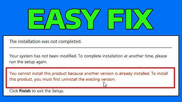 How To Fix Cannot Install Corel Draw X8 Because Another Version is Already Installed