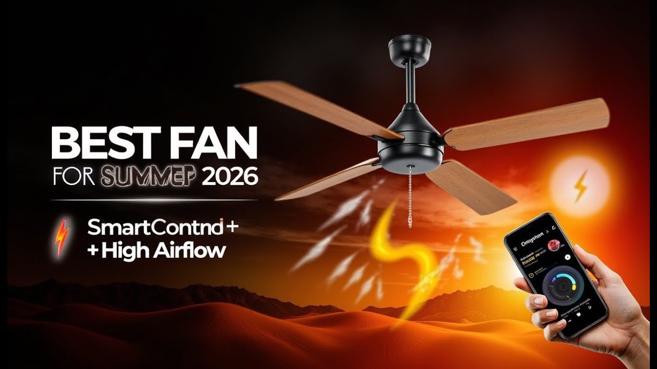 how to use smart home & AI gedgets crompton smart fan