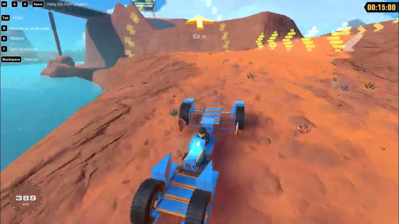 Trailmakers Race Island Valley (Go Kart League, UFO Engine) 20.35s (WR