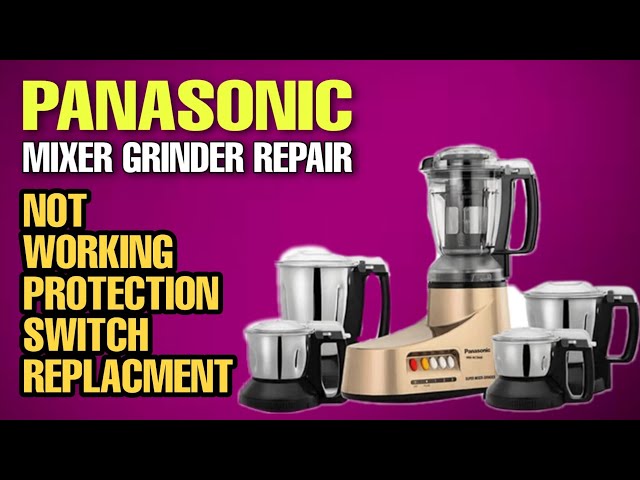 Panasonic MX-GM1011 220 Volt Blender with Grinder (WILL NOT WORK IN USA)