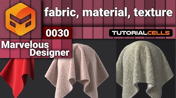 0030. fabric, material, texture in Marvelous Designer